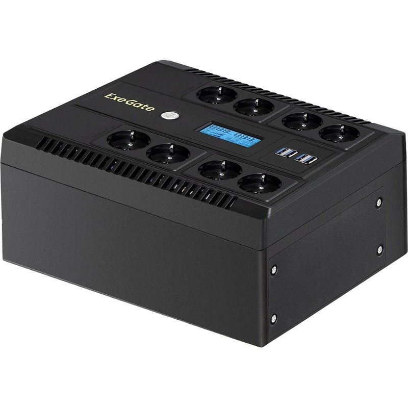 ИБП ExeGate NEO Smart LHB-800 лин-инт, 800ВА/480Вт,8xEURO+4USB(EX293857RUS)