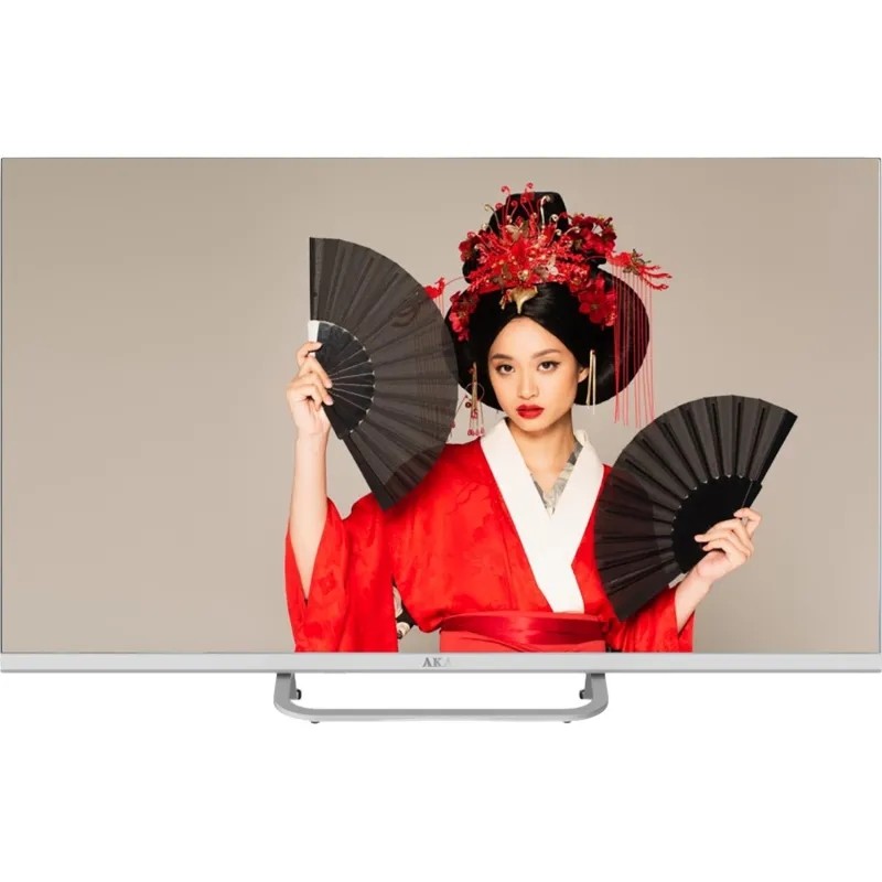 Телевизор AKAI TA32BF552 FullHD Смарт 32 дюйма, белый (Android)