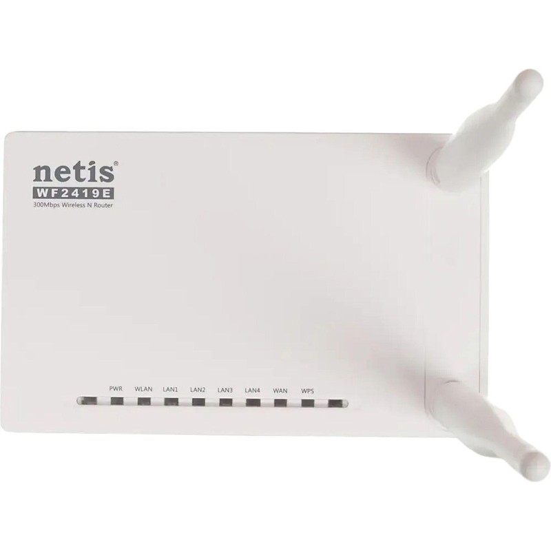 Маршрутизатор Netis WF2419E N300, до 300 Мбит/с, 802.11n, белый