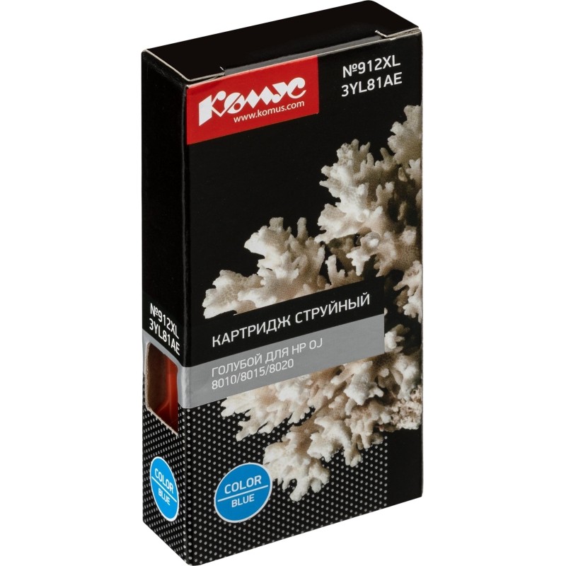 Картридж струйный Комус №912XL 3YL81AE гол.для HP OJ 8010/8015/8020
