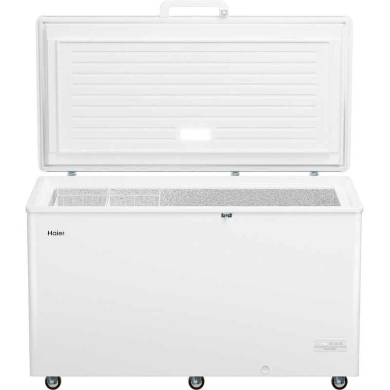 Морозильный ларь Haier HCE430RFC, глухая крышка, LED подсветка