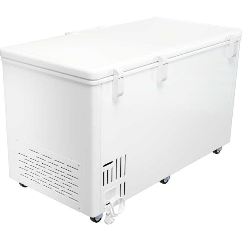 Морозильный ларь Haier HCE430RFC, глухая крышка, LED подсветка