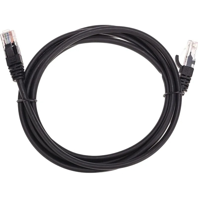 Патч-корд REXANT (02-0102-2) U/UTP, CAT 5e, 26AWG, LSZH, черный, 2м