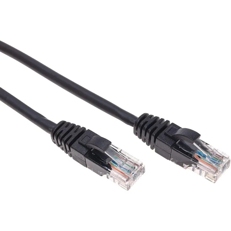 Патч-корд REXANT (02-0102-2) U/UTP, CAT 5e, 26AWG, LSZH, черный, 2м