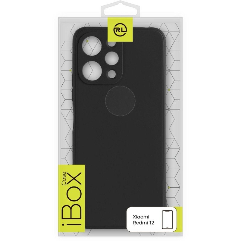 Чехол накладка силикон Red Line iBox Case для Xiaomi Redmi 12 черный