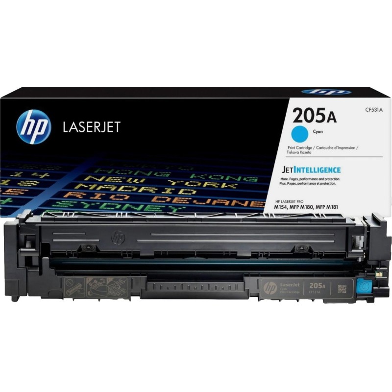 Картридж лазерный HP 205A CF531A гол. для CLJ MFP M180/181