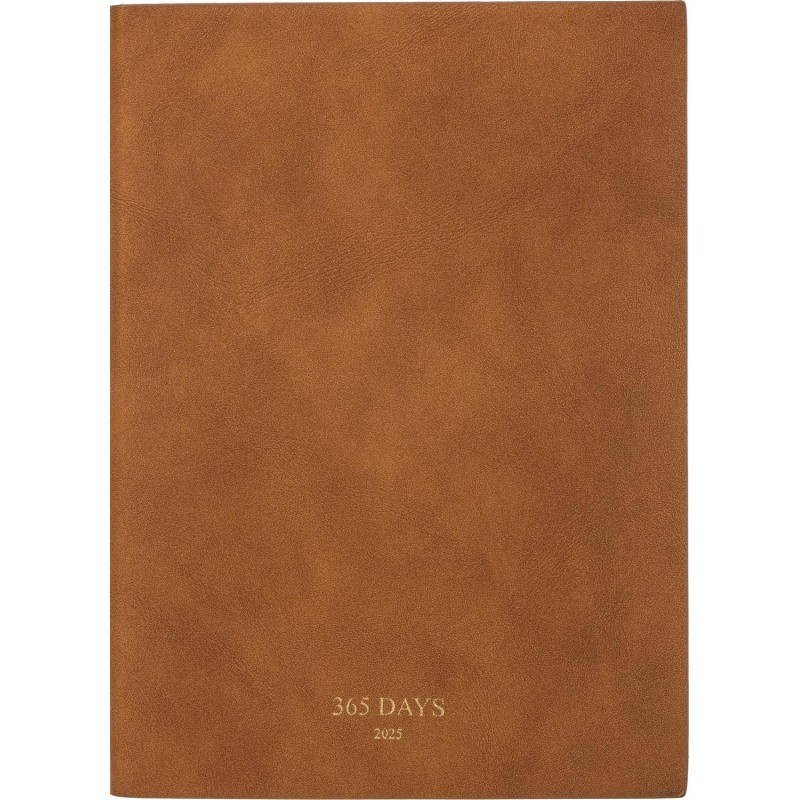 Ежедневник датированный 2025 IF 14х20см 176л. мягк 365days I1617/dark-brown