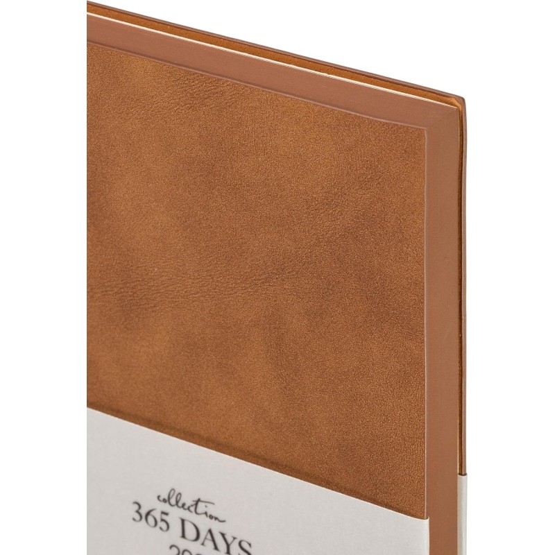 Ежедневник датированный 2025 IF 14х20см 176л. мягк 365days I1617/dark-brown