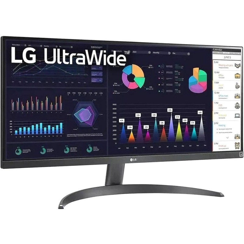 Монитор LG (29WQ500-B.ARUZ)29/UWFHD/IPS/100Hz/250cd/5ms/HDMI/DP