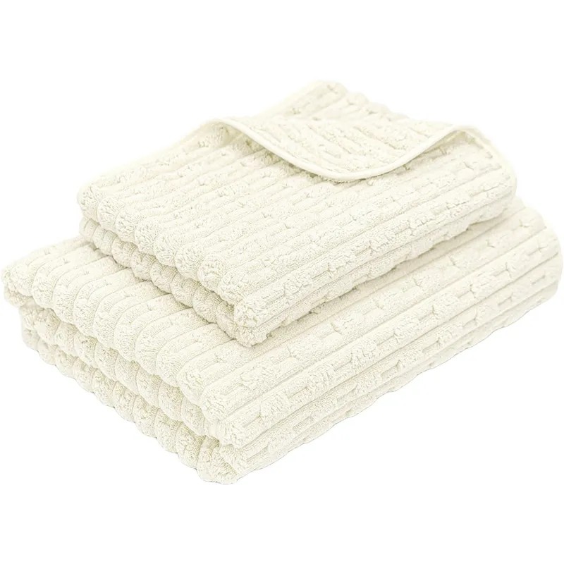 Набор полотенец НВ Фарбен,(35х75 +70х130)крем,162168