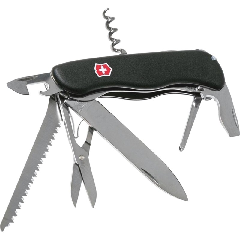 Нож Victorinox Outrider, 111 мм, 14 функций, черный, 0.8513.3