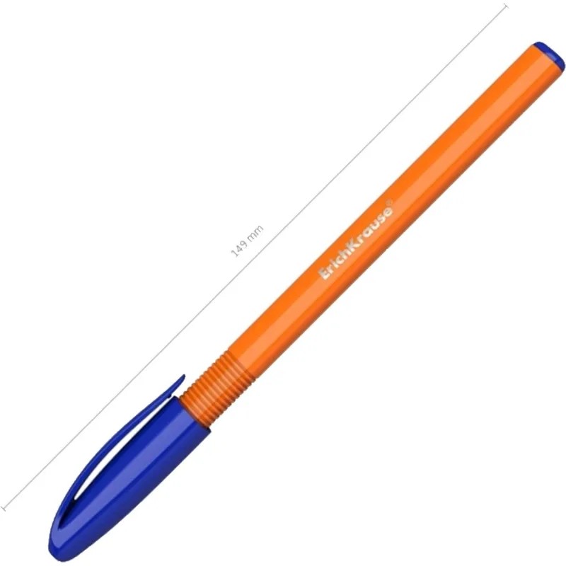 Ручка шариковая неавтомат. ErichKrause U-108 Ultra Glide,дш.0,7,синий,47582