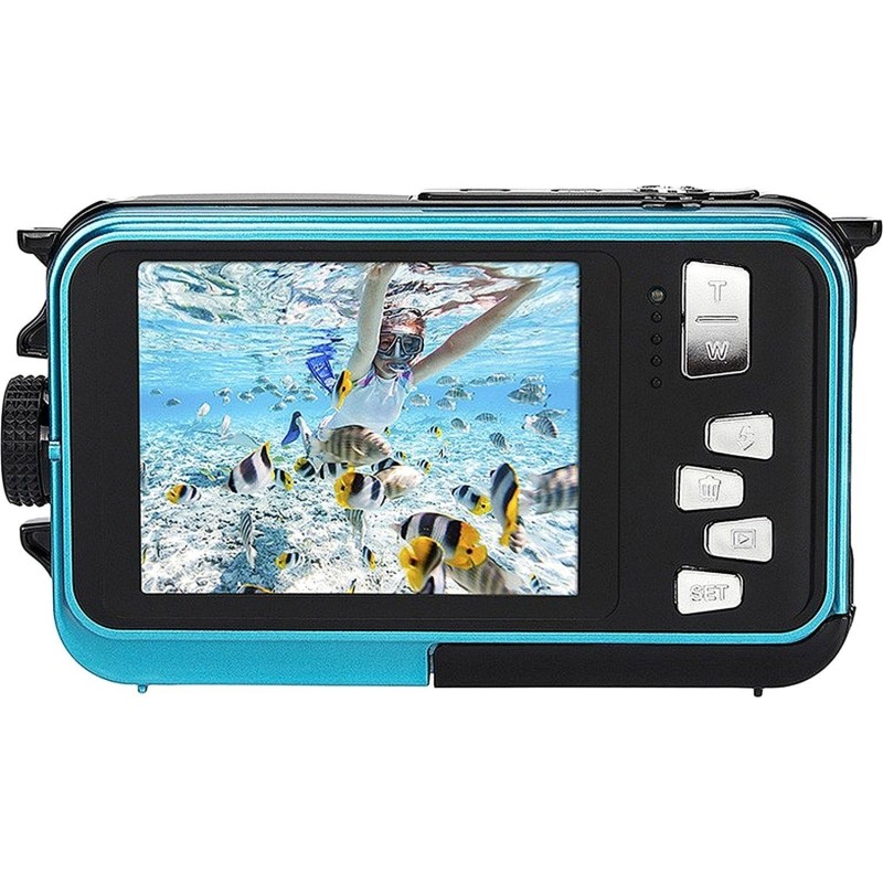 Фотоаппарат AgfaPhoto Realishot WP8000 Blue, водонепр., 2 дисплея