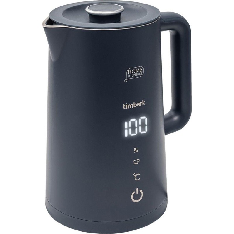 Чайник электрический Timberk T-EK21S104WF, 2200Вт, 1.7л, Wi-Fi, черный