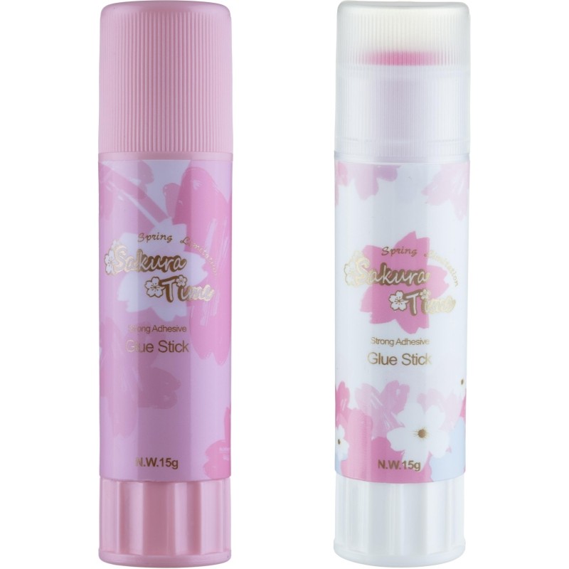 Клей-карандаш M&amp;G Sakura, 15 г, в ассортименте