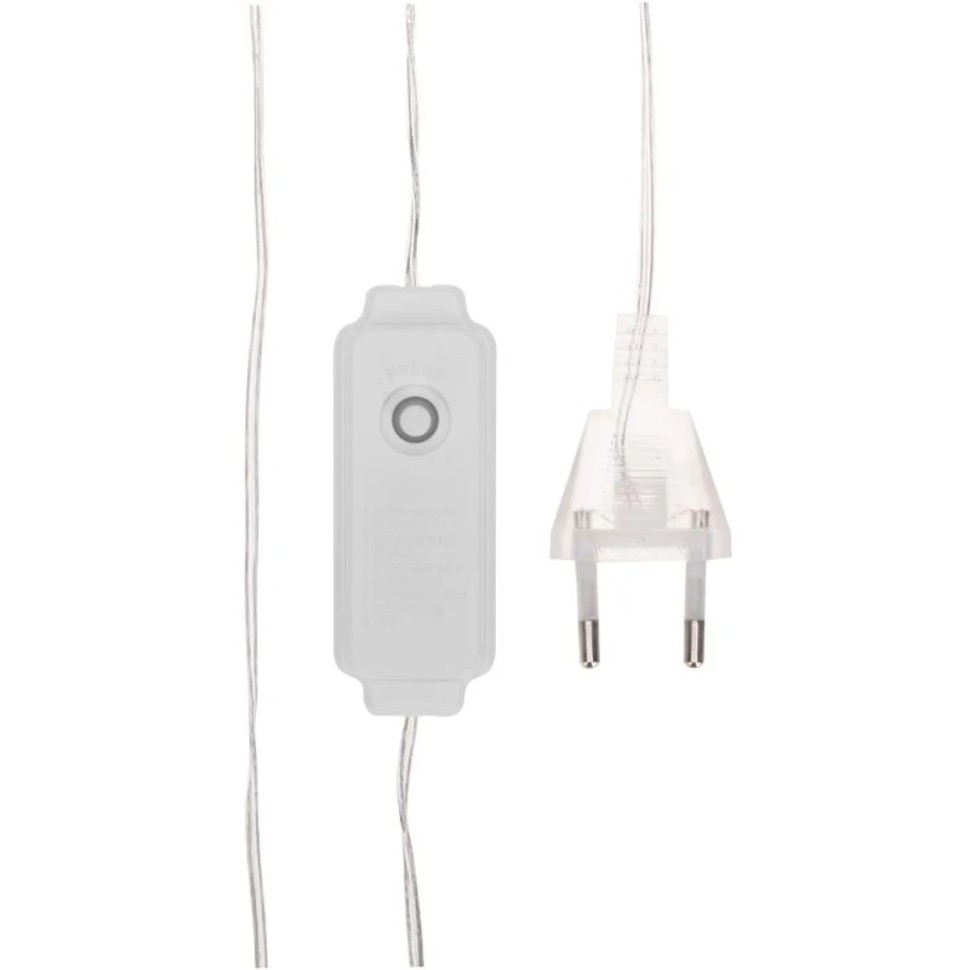 Гирлянда светодиодная роса Фейерверк с контр 20м, 500LED, теп бел 303-446 Гирлянда светодиодная роса Фейерверк с контр 20м, 500LED, теп бел 303-446