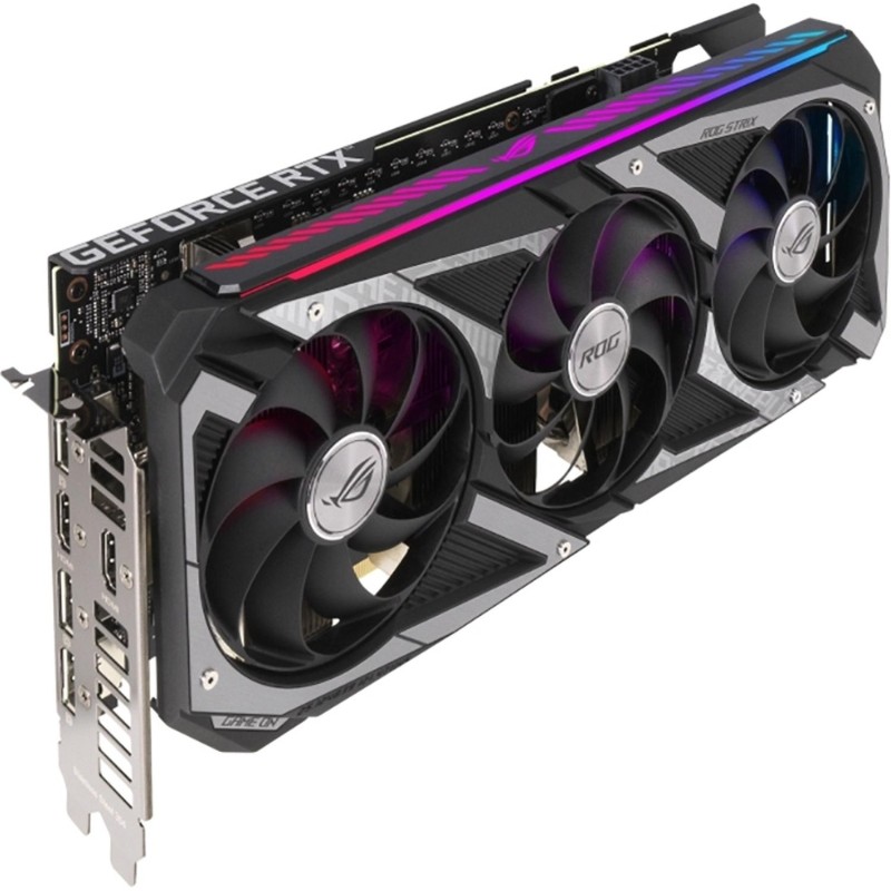 Видеокарта ASUS RTX3060 12GB (ROG-STRIX-RTX3060-O12G-GAMING) GDDR6 Т