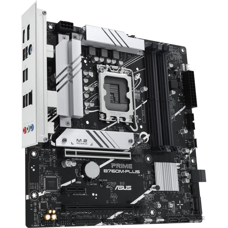 Материнская плата Asus PRIME B760M-PLUS s1700 4xDDR5 mATX RAID+HDMI+DP