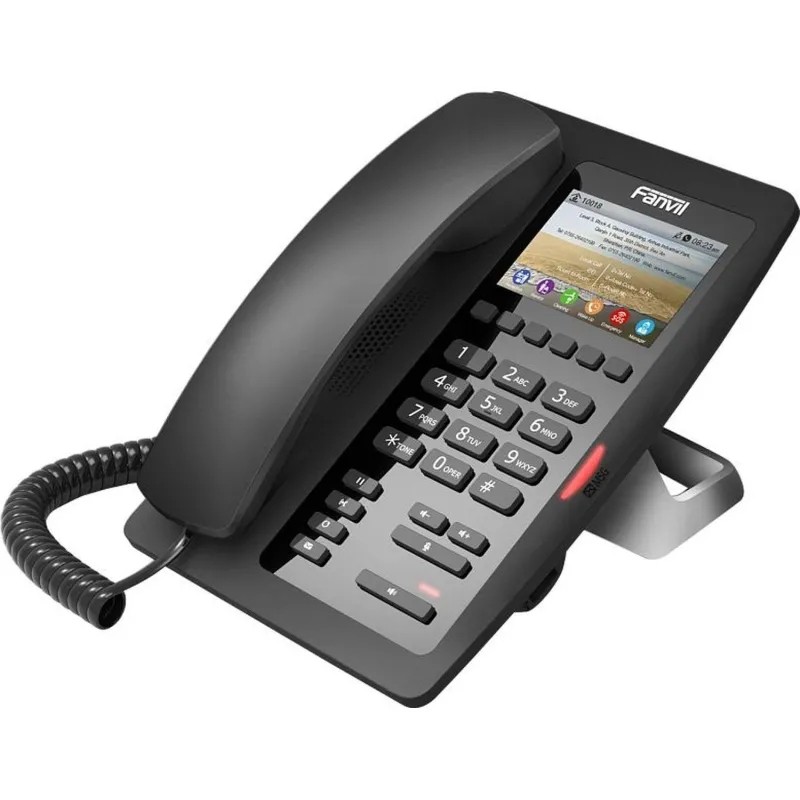 IP-телефон Fanvil H5 Black Hotel, HD voice, 1 SIP Lines, PoE Support, PSU