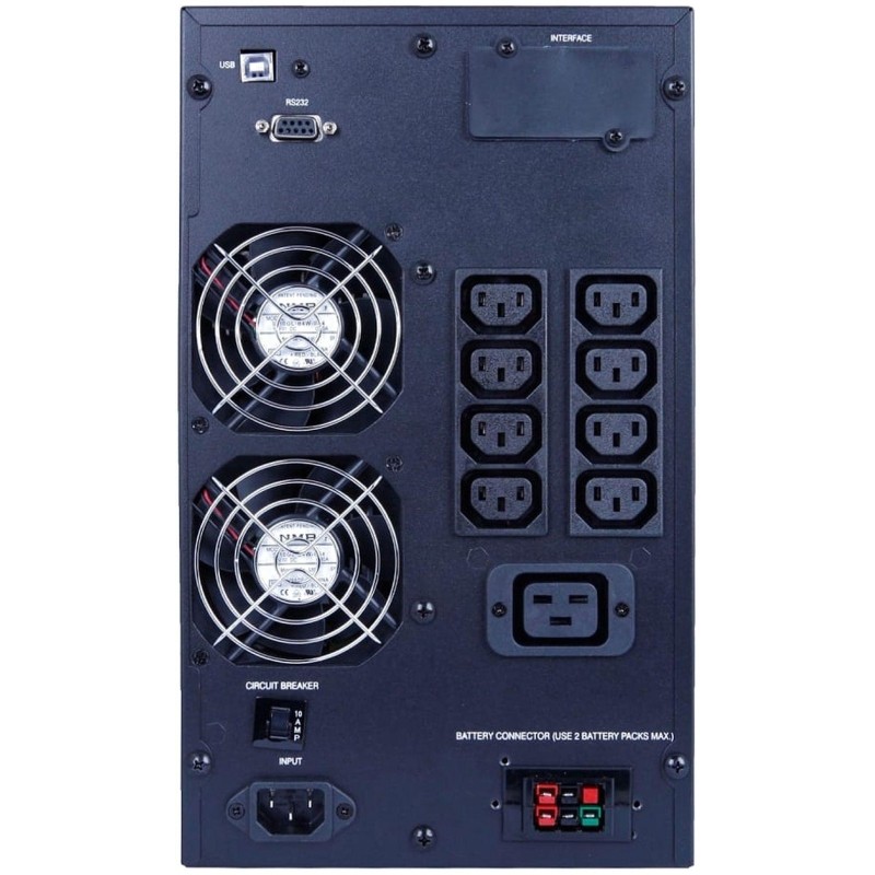 ИБП Powercom MACAN MAC-2000, On-Line, 2000VA/2000W 8xC13