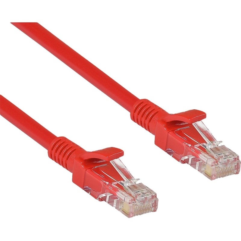 Патч-корд ExeGate UTP-RJ45-RJ45-5e-1,5M-RD, 5e, 1.5м, красный &lt;EX258670RUS