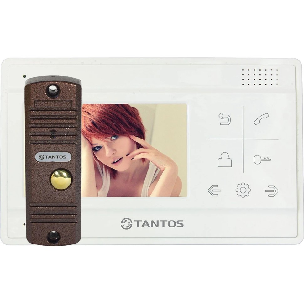 Комплект видеодомофона Tantos LILU kit Комплект видеодомофона Tantos LILU kit