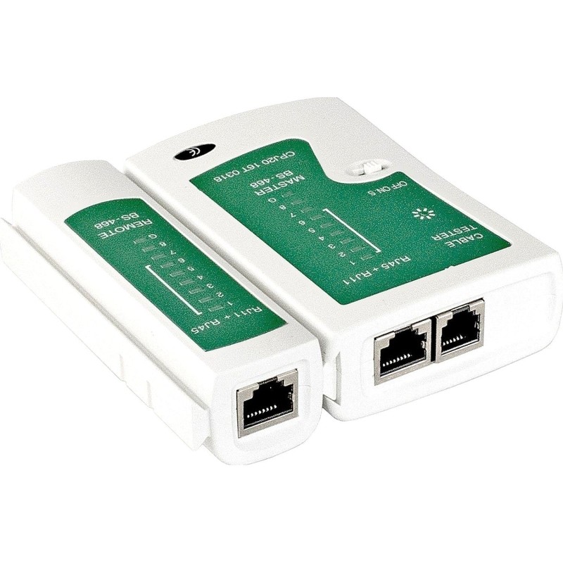 Тестер сетевой NS-468 ExeGate для RJ-45/RJ-11/RJ-12 &lt;EX271121RUS