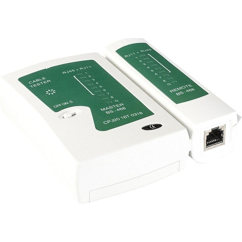 Тестер сетевой NS-468 ExeGate для RJ-45/RJ-11/RJ-12 &lt;EX271121RUS