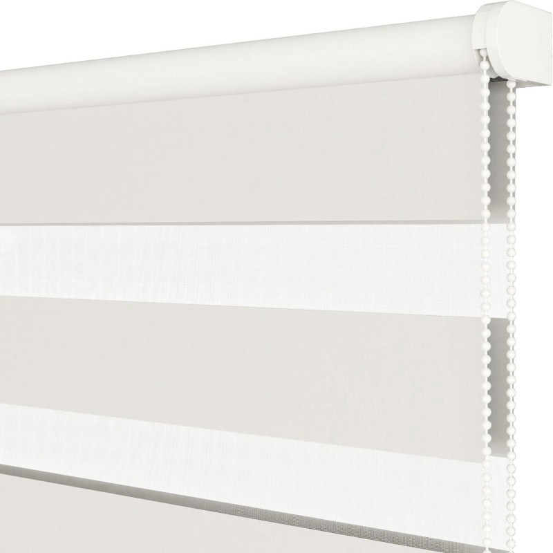 Рулонная штора Комус Мебель Angora 538603 V1 день/ночь, 40х160, белый