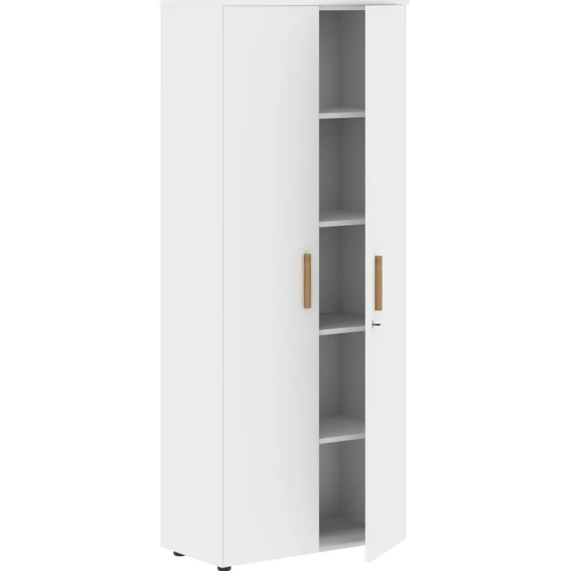 Шкаф Forta с глухими дверьми и топом FHC80.1(Z) 802х429х1983 Белый премиум