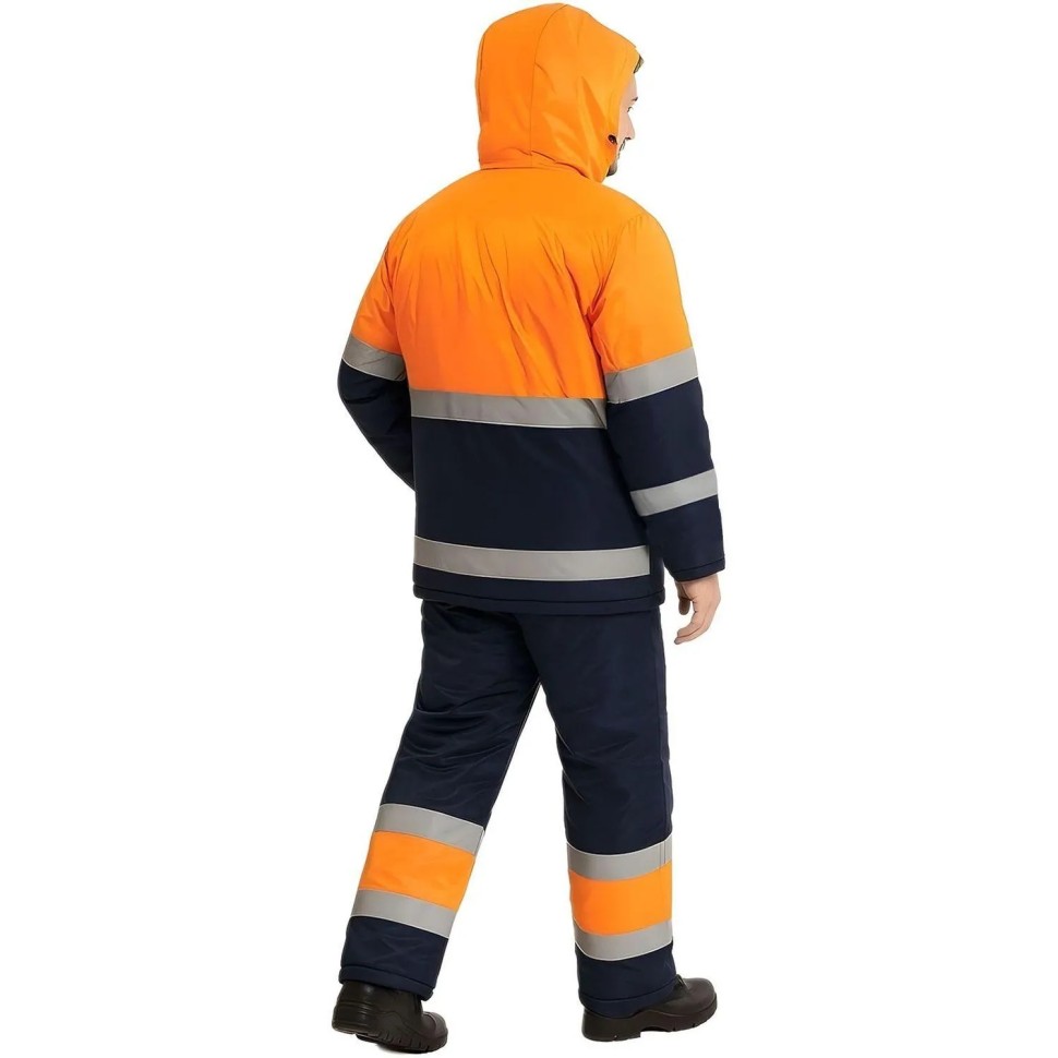 Костюм зимний муж. зд02-КПК оранж./т.син. (р.60-62) 194-200