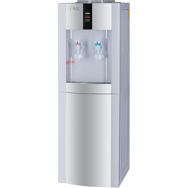 Кулер для воды напольный Ecotronic H1-LF White с холодильником
