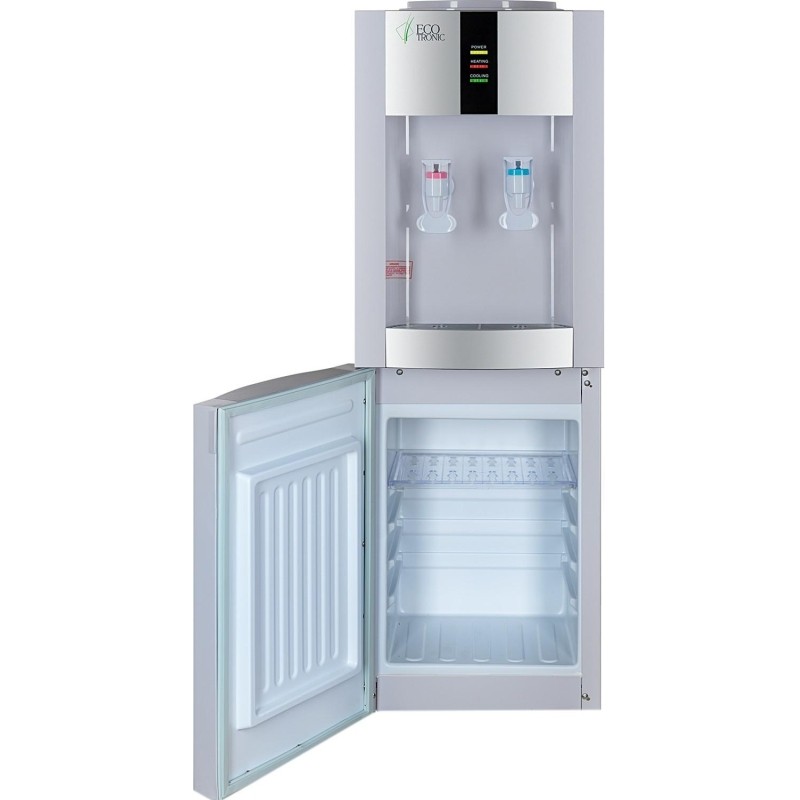 Кулер для воды напольный Ecotronic H1-LF White с холодильником