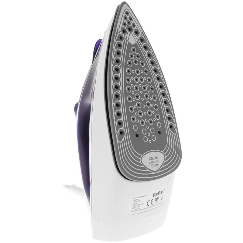 Утюг Tefal FV2837E0, 2400ВТ, белый/синий
