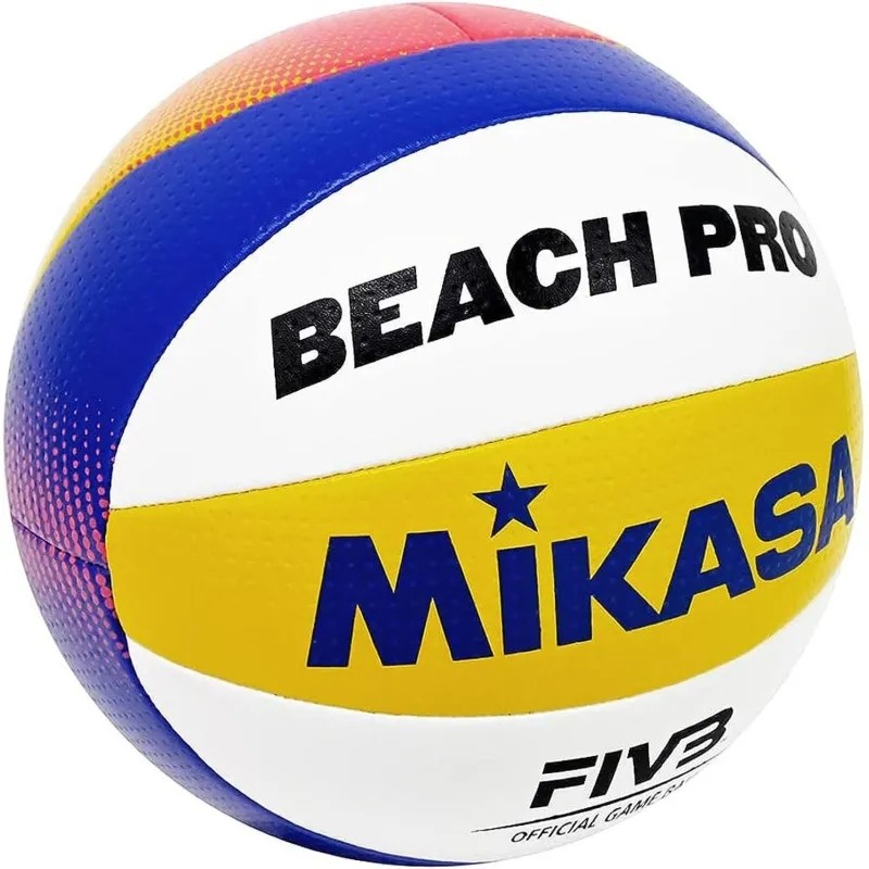 Мяч для пляж. вол.проф MIKASA BV550C,р.5,оф.мяч FIVB Approved бел-син-жел
