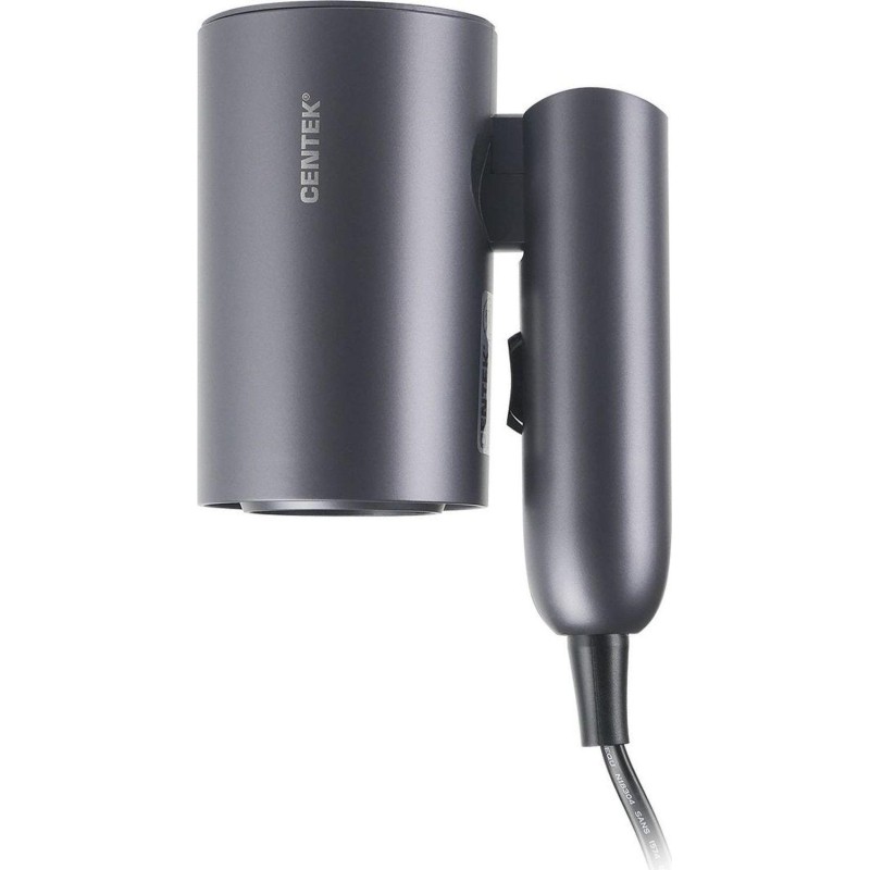 Фен Centek CT-2201(серый)900Вт,2 скорости,турмалин.ионизац.,антистат.эффект