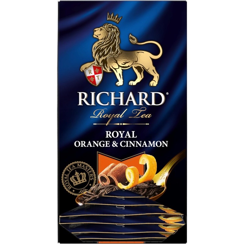Чай Richard Royal Orange&amp;Cinnamon черный 25 сашет 14143