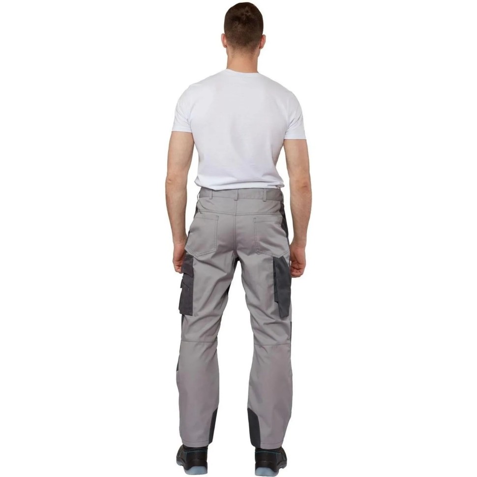 Брюки летние муж. л33-БР серые (р.56-58) 158-164 (серия л)