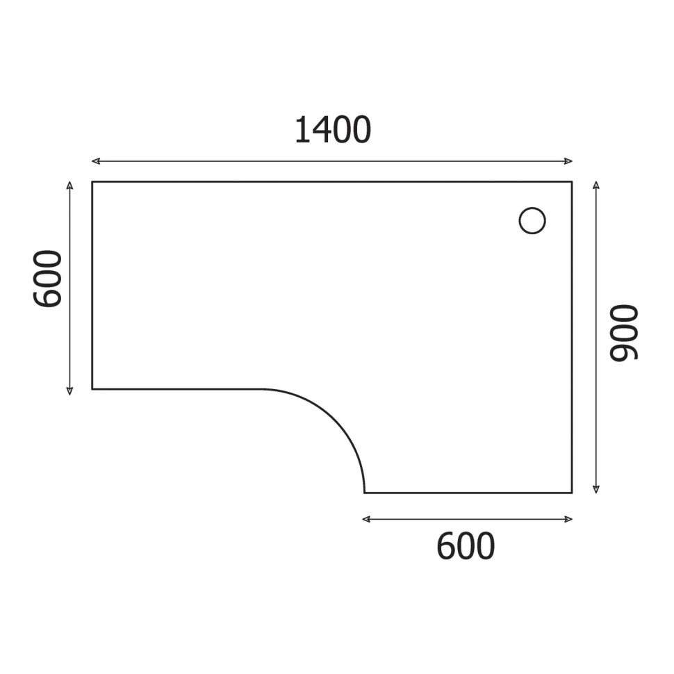 Стол эргономичный Этюд Т20.12 (668,669) правый орех 1400 Стол эргономичный Этюд Т20.12 (668,669) правый орех 1400