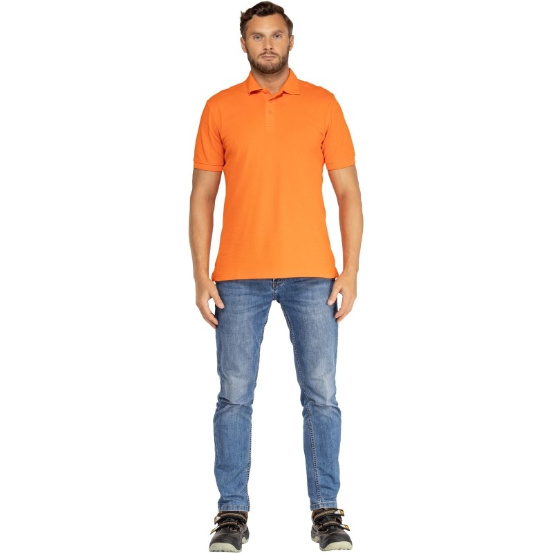 Рубашка Поло (190г.) кор.рукав оранж. (XXL)