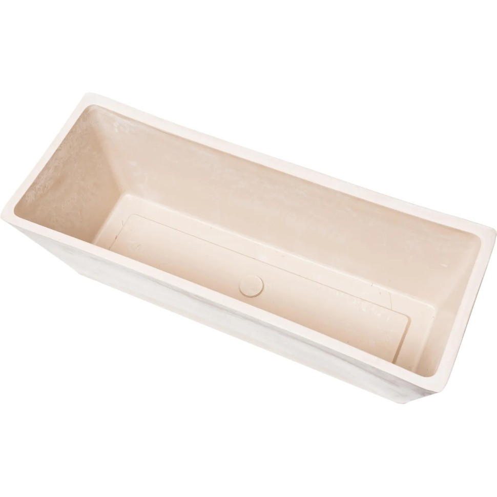 Горшок для растений балконный,10л,ПЕСОЧНЫЙ (БЕЖЕВЫЙ),H-11U50п