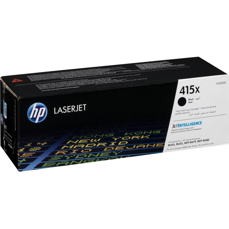 Картридж лазерный контрактный HP 415X пов.емкости желтый (6000 стр) W2032XC