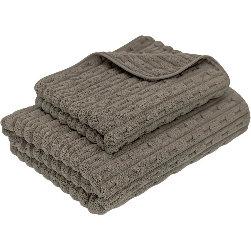 Набор полотенец НВ Фарбен,(35х75 + 70х130),сер,162169