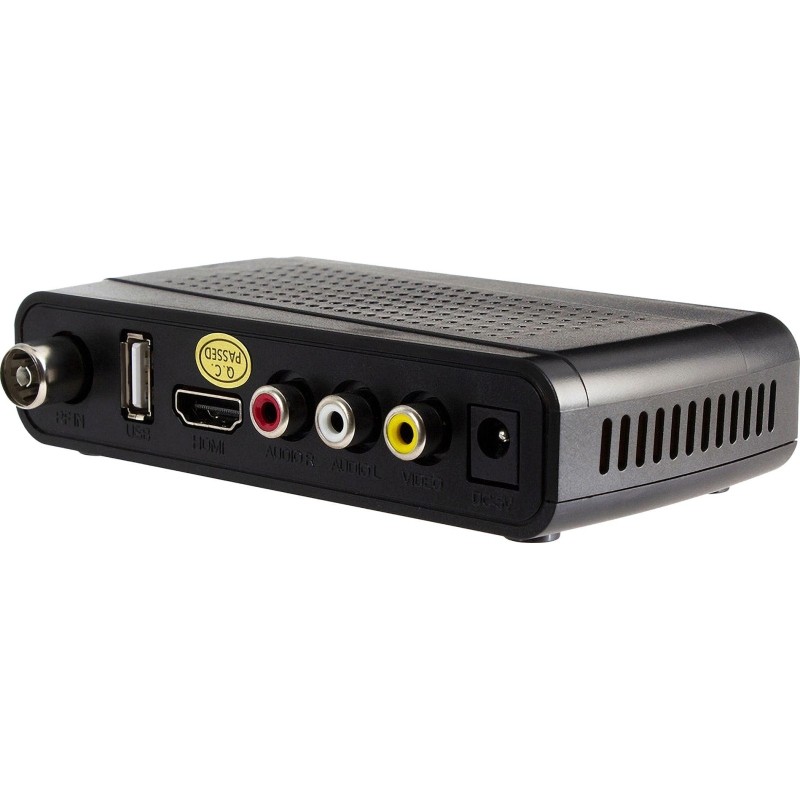 Приставка для цифрового ТВ Hyundai H-DVB520 + WiFi-адаптер черный, DVB-T2