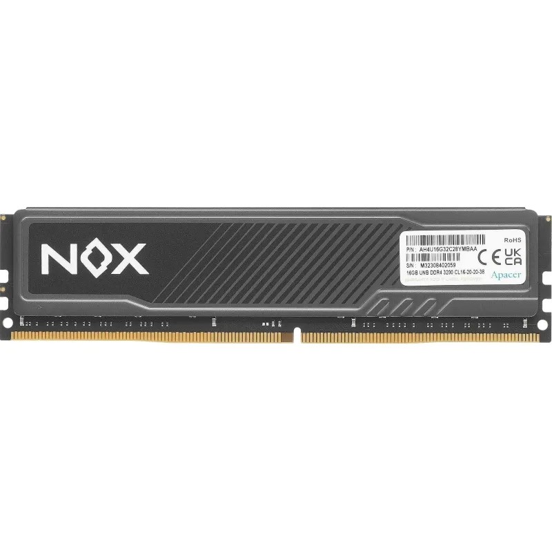 Модуль памяти Apacer DDR4 DIMM 16GB 3200Мгц (AH4U16G32C28YMBAA-1)