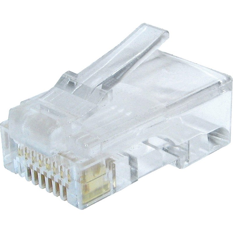 Коннектор A1, RJ45, 5E кат., 8p8c, 6 мкм, уп/100 шт
