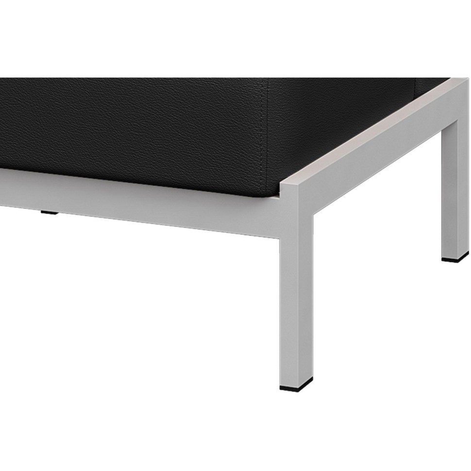 Модуль прямой MV_Комус Мебель Basis  3-мест. (BS3) к/з Or.16/Ec.3001 черн Модуль прямой MV_Комус Мебель Basis  3-мест. (BS3) к/з Or.16/Ec.3001 черн