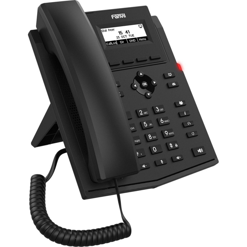 IP-телефон Fanvil X301 черный LCD 128x48