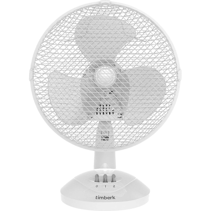 Вентилятор Timberk T-DF901, настольный, 22.5см, белый