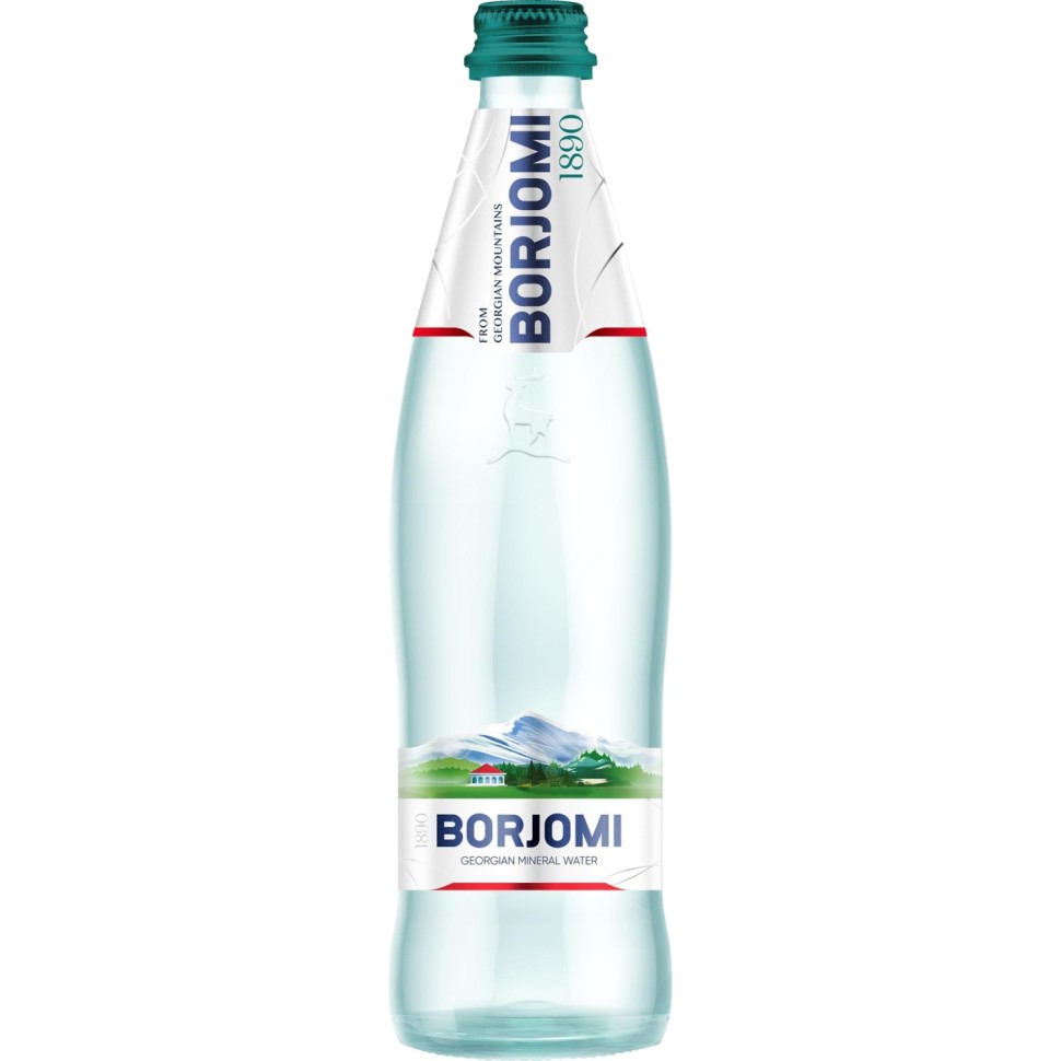 Вода минеральная Боржоми 0,75 л газ